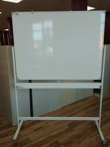 STANDING DOUBLE SIDED WHITEBOARD