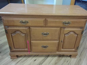 VINTAGE WOODEN BUFFET