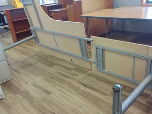 2 PEICE IKEA TABLE