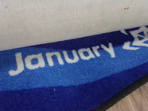 OVERSIZED CALENDAR SCHOOL RUG