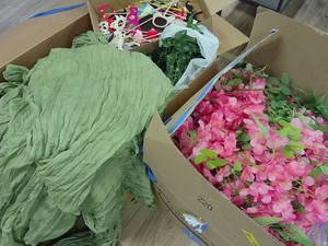LARGE FLORAL WEDDING LOT