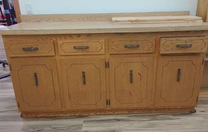 WOODEN CUPBOARD