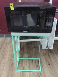 COMFEE MICROWAVE AND CUTE TINY TABLE