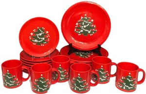 DR - Waechtersbach Christmas Tree Christmas Dinnerware
