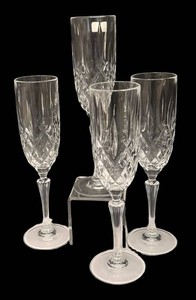 FR - Four Marquis by Waterford Markham Champagne Flutes