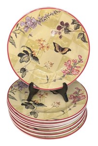 FR - Eight Traci Porter the Home Collection Dinner Plates