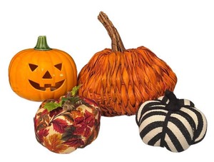 DR - Four Decorative Pumpkins