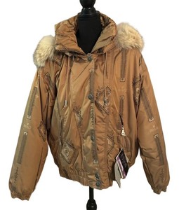 FC1 - Vintage Metropolis by Couloir Thermoloft Puffer Ski Bomber Jacket - Size 12, NWT