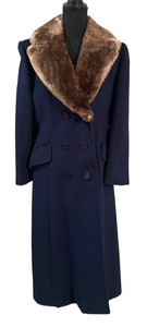 FC1 - Vintage Cricket New York Plush Collar Wool Coat