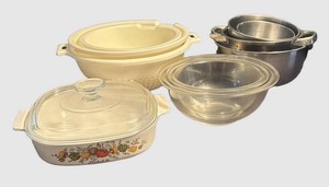 LR - Kitchenware by Pyrex, CorningWare and More