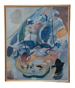 ULR - Improvisation 31 Sea Battle Art Print by Wassily Kandinsky
