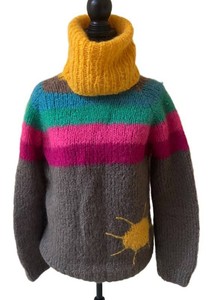 UC1 - Ter Et Bantine Pour Vanel Vintage Chunky Knit Turtleneck Sweater