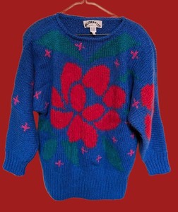 UB - Vintage Womens Mohair Blend Sweater - Metropolis Catherine Lover Size L