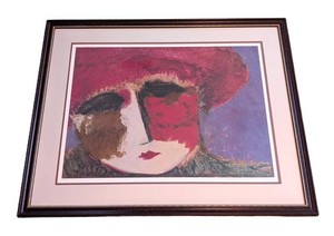UB - Limited Edition Print - Barbara Wood Numbered 142975 Framed