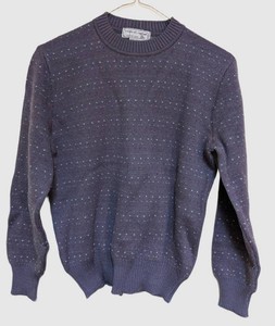 UB - Womens Wool Sweater - Vintage Tricots St. Raphael Purple