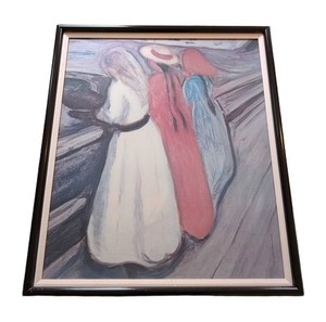 UB - Art Print - Edvard Munch Framed Figurative Composition