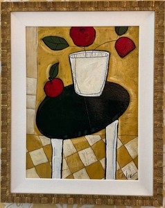 K - Original Framed Still Life Artwork - Signed Parker