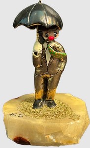 LR - Vintage Hobo Clown Figurine by Ron Lee