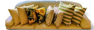 LR - Decorative Throw Pillows - Pillow Poppers, D.V. Kap & Annie Selke (Lot of 8)