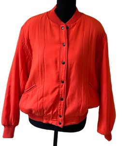 UC2 - Vintage Silk Quilted Bomber Jacket - Saks Fifth Avenue Size M