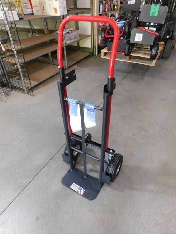 Milwaukee 800 lbs. Capacity 2-in-1 Convertible Hand Truck