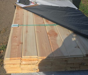 1 in. x 6 in. x 8 ft. Ponderosa Pine Tongue and Groove WP4  NG - 1,024 Linear Feet END MATCHED