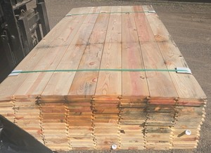 1 in. x 6 in. x 10 ft. Ponderosa Pine Tongue and Groove WP4  NG - 960 Linear Feet
