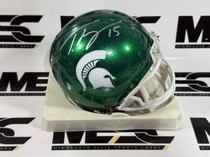 Trae Waynes Autograph Michigan State Football Helmet
