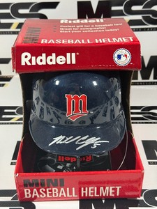 Michael Cuddyer Autographj Minnesota Twins Mini Baseball Helmet