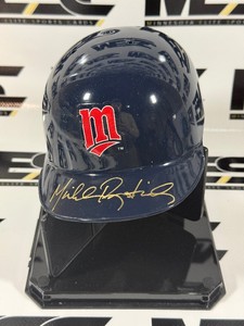 Michael Restrovich Autograh Minnesota Twins Mini Baseball Helmet