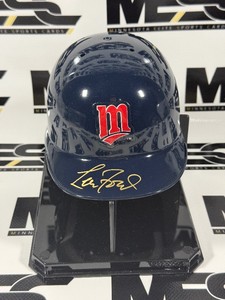 Lew Ford Autograph Minnesota Twins Mini Baseball Helmet