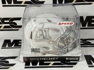Super Bowl LII Mini Football Helmet