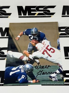 Walt Garrison Autograph Dallas Cowboys Football Photo