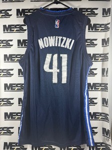 Dirk Nowitzki New With Tags Nike Size 52 4 Length Dallas Mavericks Basketball Jersey