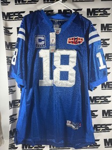 Peyton Manning NEW WITH TAGS Size 52 Reebok NFL Authentic Super Bowl XLIV Indianapolis Colts Football Jersey