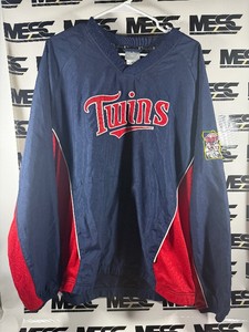 Minnesota Twins Baseball Windbreaker Jacket Size XL