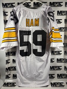 Jack Ham Autograph w Authenticity Pittsburgh Steelers Football Jersey