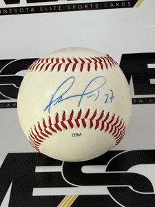 Luis Rivas Autograph Baseball - Minnesota Twins