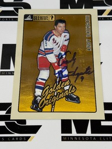 Andy Bathgate Autograph Hockey Card