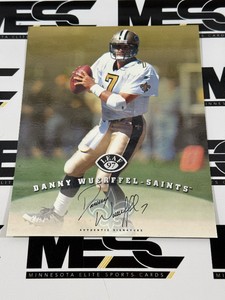 Danny Wuerffel Autograph 1997 Leaf Football Card