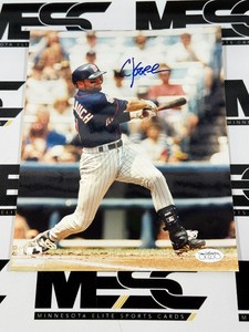 Chuck Knoblauch Autograph w JSA Authentication - Minnesota Twins