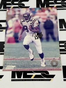 Randy Moss Autograph (no authentication) minnesota Vikings 8x10 Football Photo