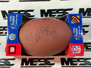Matt Blair Autograph Football - Minnesota Vikings