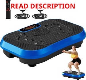 SoftGym Vibration Plate Exercise Machine for Lymphatic Drainage & Fitness