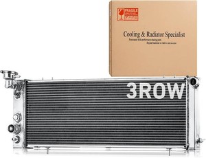 $165 3Row Aluminum Radiator for 1984-2001 1996 1999 Jeep Cherokee XJ 4.0 AT