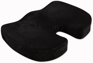 1pc Black Car Seat Cushion Protector Sit Cover Mat Pad Protect Lower Back Spinal