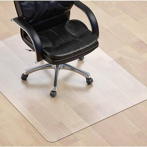SALLOUS Clear Chair Mat, 47x36 Office Chair Mat for Hard Floors, Vinyl Desk Chair Mat Protector for Hard Surface (Clear)