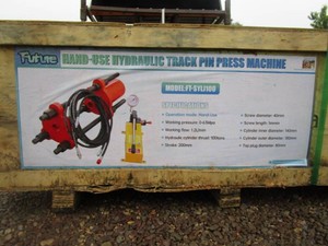 Future Hydraulic Track Pin Press Machine