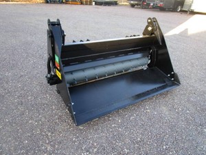 Raytree 72 Skid Steer 6 in 1 Power Rake Bucket