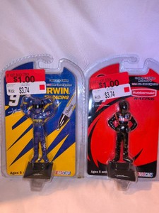 2 NASCAR Motorworks Collectors Edition Figurines